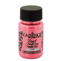 Акриловая краска Cadence Dora Metallic 50 мл Красный