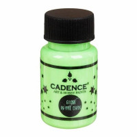 Акрилова люмінесцентна фарба Cadence Glow In The Dark 50 мл Зелений