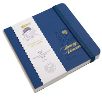 Скетчбук акварельний бавовна 300г 150х150мм 25арк HP, Loving Vincent