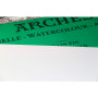 Альбом для акварели Arches CP 300г 23х31см 100% хлопок 12л