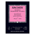 Альбом для акварели Arches HP 300г 23х31см 100% хлопок 12л 