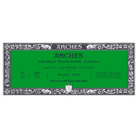 Блок для акварели 100% хлопок Arches CP 300г 10х25см 20л