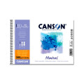 Альбом для акварелі на спіралі Canson Montval, 300 г / кв.м., 21х29,7см 12 аркушів
