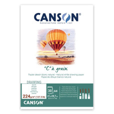 Альбом для ескізів Canson Ca Grain 224 г/м2 A4, 30 аркушів