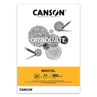 Альбом для графіки Graduate Bristol 180г A4 20л, Canson