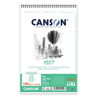 Альбом для графіки на спіралі Canson 1557 Dessin 180 г/м2 A5, 30 аркушів