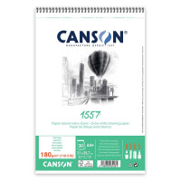 Альбом для графики на спирали Canson 1557 Dessin 180г A4, 30 листов