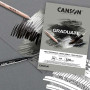 Альбом-склейка для змішаних технік Canson "Graduate" Mixed Media Grey 220г/м2 A4, 30 аркушів