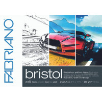 Склейка для малювання Fabriano Bristol 250г/м2 A4 20 аркушів 