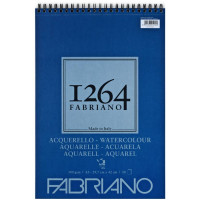 Альбом на спирали 1264 25% хлопка СР 300г А3 30л, Fabriano