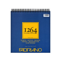 Альбом для малюнка на спіралі 1264 30х30см 90г 60л, Fabriano
