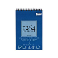 Альбом на спирали для акварели 1264 300г/м2 30л СР 25% хлопка А4 Fabriano