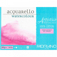 Склейка для акварелі Fabriano Artistico TW 300г 18х26см HP 20л