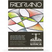 Склейка для акварелі Unica А4 50% бавовна 250г 20л, Fabriano 