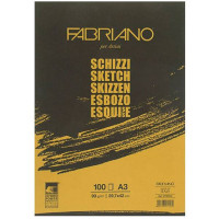 Склейка для ескізів Schizzi Sketch A3 (29,7x42 см) 90г 100л, Fabriano