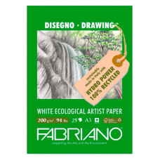 Склейка для малюнку Ecological А3 200г 25л, Fabriano