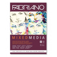 Склейка для змішаних технік Fabriano Mixed Media А4, 250г/м2, 40 аркушів 