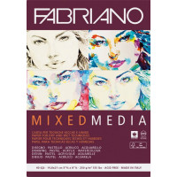 Склейка для змішаних технік Fabriano Mixed Media А5, 250г/м2, 40 аркушів