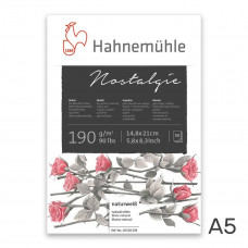 Альбом для малювання Hahnemuhle Nostalgie A5, 190г/м2, 50 аркушів