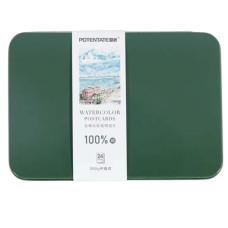 Листівки для акварелі 300г 105x150мм 24л CP, Potentate