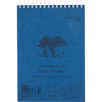 Альбом для акварелі на спіралі AUTHENTIC А4 280г/м2 35л, SMILTAINIS