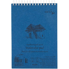 Альбом для акварелі на спіралі AUTHENTIC А4 280г/м2 35л, SMILTAINIS