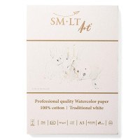 Склейка для акварелі 100% бавовна PRO CREATE A5 400г 10л, Smiltanis