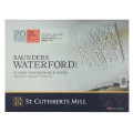 Альбом акварельний 100% бавовна Saunders Waterford HWhite 300г HP 31х23см 20арк