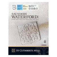 Альбом акварельний 100% бавовна Saunders Waterford White 300г CP 23х31см 12арк