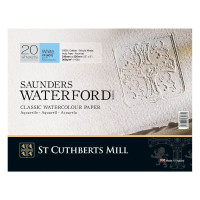 Альбом акварельний 100% бавовна Saunders Waterford White 300г CP 31х23см 20арк