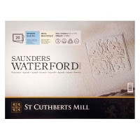 Альбом акварельний 100% бавовна Saunders Waterford White 300г CP 41х31см 20арк