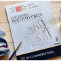 Альбом акварельний 100% бавовна Saunders Waterford White 300г HP 23х31см 12арк