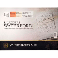Альбом акварельный 100% хлопок Saunders Waterford White 300г HP 31х23см 20л
