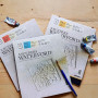 Альбом акварельний 100% бавовна Saunders Waterford White 300г Rough 23х31см 12арк