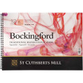 Альбом для акварелі Bockingford 300г/м, 180х130мм, дрібне зерно, 12 листів, на спіралі