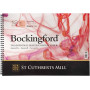 Альбом для акварелі Bockingford 300г/м, A4, дрібне зерно, 12 листів, на спіралі