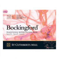 Альбом для акварелі Bockingford 300г/м, 310х230мм, дрібне зерно, 12 листів