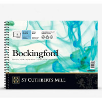 Альбом для акварели Bockingford на спирали 300г 31х23см CP 12л