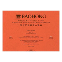 Склейка для акварели 100% хлопок 36х26см HP 300г 20л, Baohong