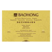 Склейка для акварели 100% хлопок 23х15см Rough 300г 20л, Baohong