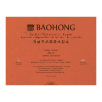 Склейка для акварели 100% хлопок 41х31см HP 300г 20л, Baohong