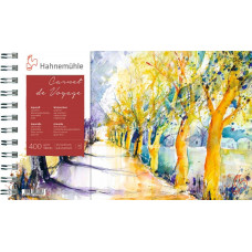 Альбом на спіралі Hahnemuhle, Carnet de Voyage, середнє зерно, 400г/м2, 15,3x25см, 15 аркушів