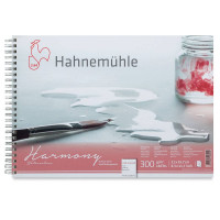 Альбом для акварелі на спіралі Hahnemuhle Harmony 300г/м середнє зерно А4, 12 аркушів