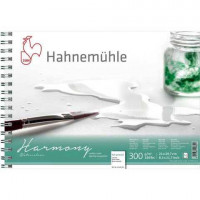 Альбом для акварели на спирали Hahnemuhle Harmony 300г/м мелкое зерно А4, 12 листов