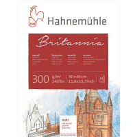 Склейка акварельная Britannia,среднее зерно, 300г/м2, 30x40см , 12 листов Код: 10628981