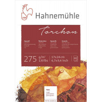 Склейка акварельная Hahnemuhle Torchon 275 г/м², 17 х 24 см, 20 листов