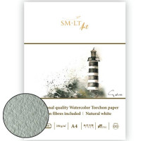 Склейка для акварели PRO CREATE Torchon A4 250г/м2 10л, Smitlanis