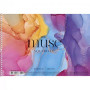 Альбом для акварелі MUSE на спіралі 220г/м2 20л Школярик