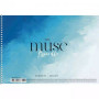 Альбом для акварелі MUSE на спіралі 220г/м2 20л Школярик