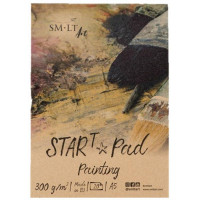 Склейка для смешанных техник STAR T Mixed Media А5 300г/м2 20л, SMILTAINIS